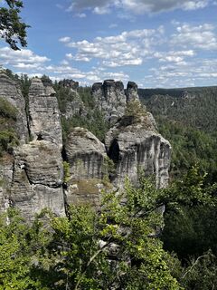 Photo de Tino Falk le long du parcours