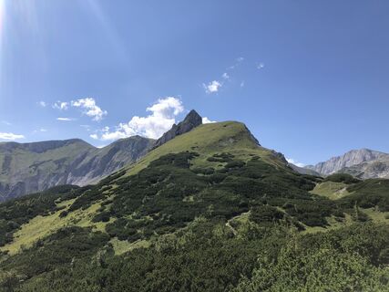Foto von Barbara Schober entlang der Tour