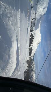 Photo de Luis Theilmann le long du parcours