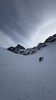 Foto von Kilian Haugg entlang der Tour