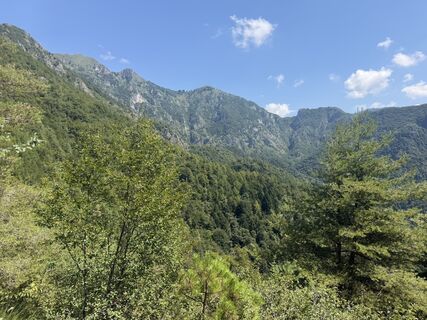 Foto von Helmut Scheifele entlang der Tour