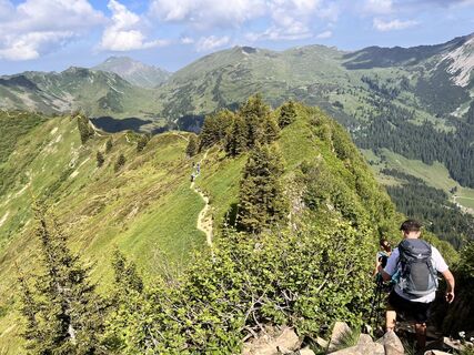 Foto von Susanne Gabler entlang der Tour
