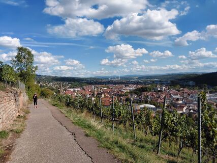 Foto von Stefan Schuhmann entlang der Tour
