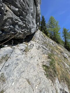 Photo de Hannah Anyan le long du parcours