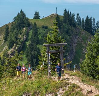 Durch die Porta Alpinae entlang des Grates