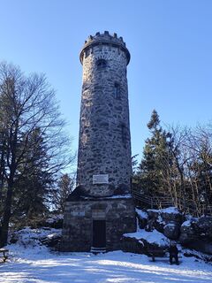 Photo de Edith K. le long du parcours