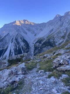 Foto de Bene Schadel a lo largo del recorrido