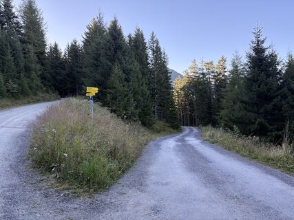 Photo de Werner Föger le long du parcours