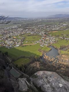 Photo de Sophia Zaccheo le long du parcours