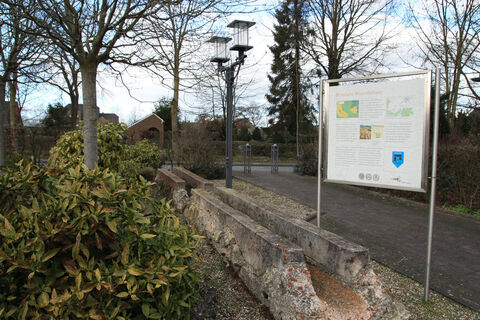 Überreste röm. Wasserleitung in Labbeck