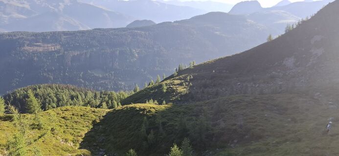 Foto de André Pacher a lo largo del recorrido