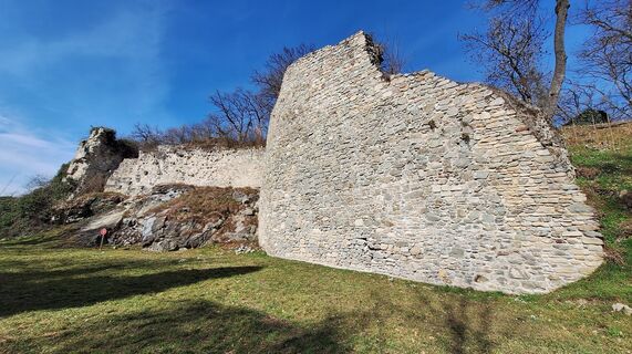 Foto von Regina Fleischmann entlang der Tour