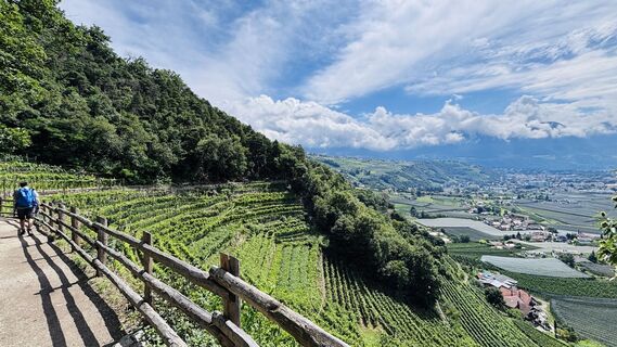 Foto von Eva Theiß entlang der Tour