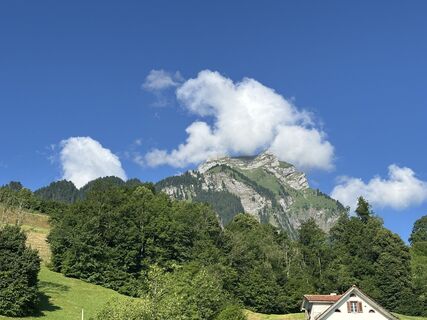 Foto von Dominik Wymann entlang der Tour
