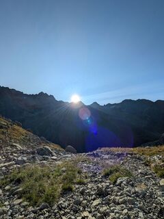Photo de Martin Glaser le long du parcours