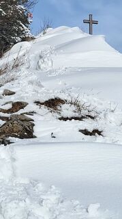 Foto de Daniela Überreich a lo largo del recorrido