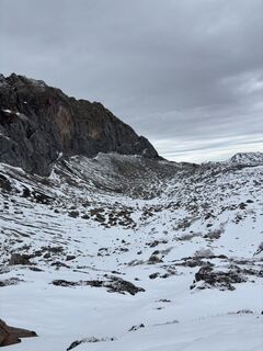 Foto von Sasha Griesser entlang der Tour