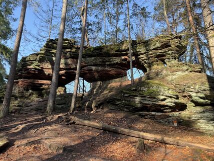 Zdjęcie z Norbert Herbig wzdłuż trasy