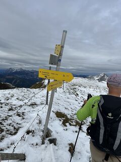 Photo de Michael Taferner le long du parcours