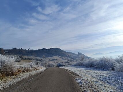 Foto von Žaneta Schelling entlang der Tour