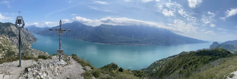 Foto von Nicola Biancardi entlang der Tour