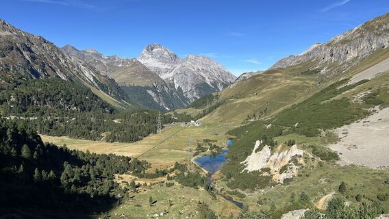 Foto von Rolf Limacher entlang der Tour