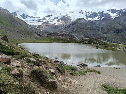 Foto von Maurizio Dell'acqua entlang der Tour