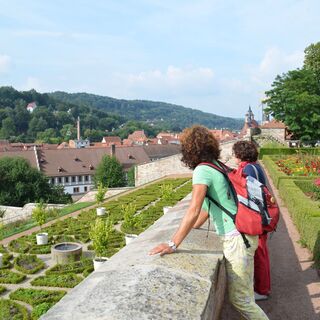 Terrassengarten Schloss Wilhelmsburg