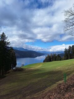 Foto von Dagmar Hofer entlang der Tour