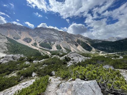 Foto fra Roberto Lampugnani undervejs på turen