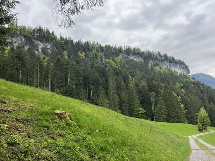 Foto de Roger Jörg a lo largo del recorrido