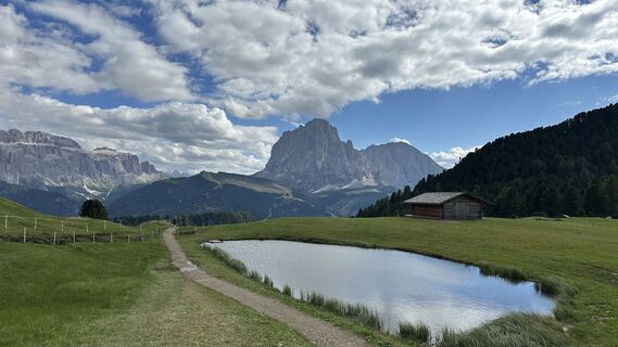 Foto van Robert Ides langs de tour