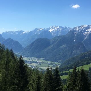 Blick Richtung Lofer und St. Martin