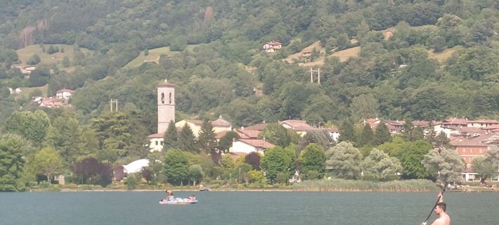 Foto von Mauro Geroldi (Gerry) entlang der Tour