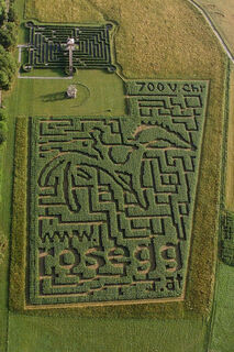 Gartenlabyrinth Rosegg