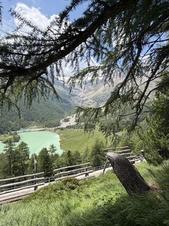 Foto von Astrid entlang der Tour