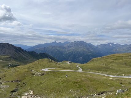 Foto von Heinz Sperl entlang der Tour