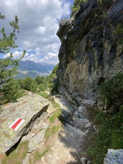 Foto von Annalena Dietrich entlang der Tour
