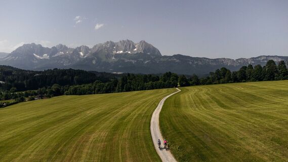 Gravelbike Schwarzsee Region St. Johann in Tirol