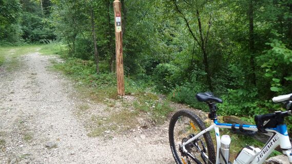 Singletrail-Ende