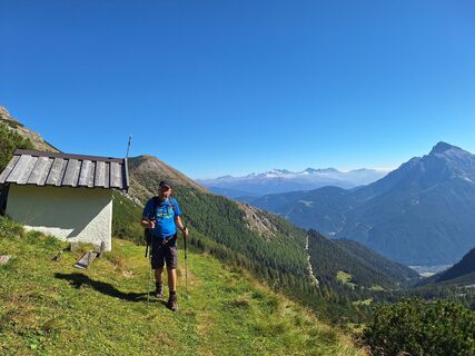 Photo de Melanie Riegelmann le long du parcours