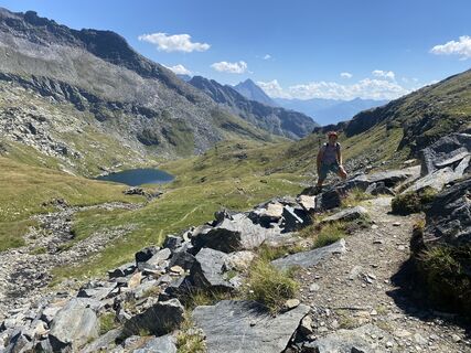Foto von Sven Krieblin entlang der Tour