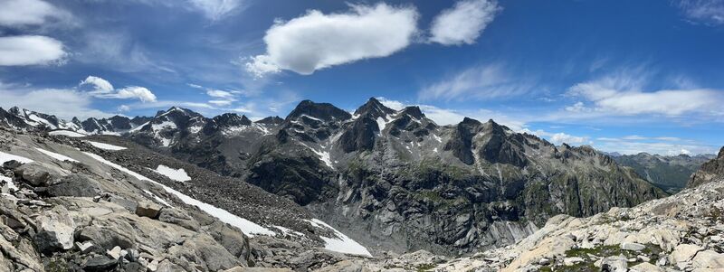 Foto von Riccardo Calvi entlang der Tour