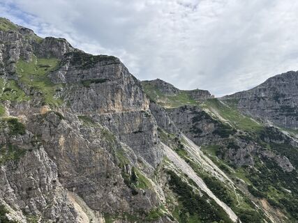 Foto de Heinz Sperl a lo largo del recorrido