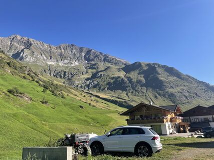 Fotografia z Silke na trase