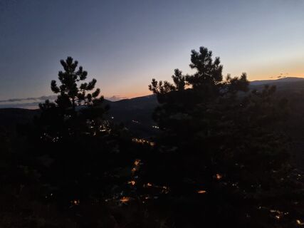 Foto de Christina Fröhlich a lo largo del recorrido