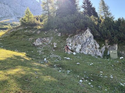 Foto von Christian Hellwein entlang der Tour