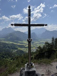 Photo de Michael Strimitzer le long du parcours