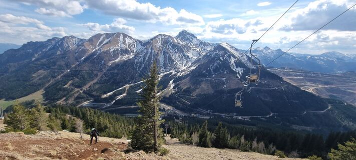 Foto von Mario Libardi entlang der Tour