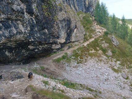 Foto von Kirsten Genglawski entlang der Tour